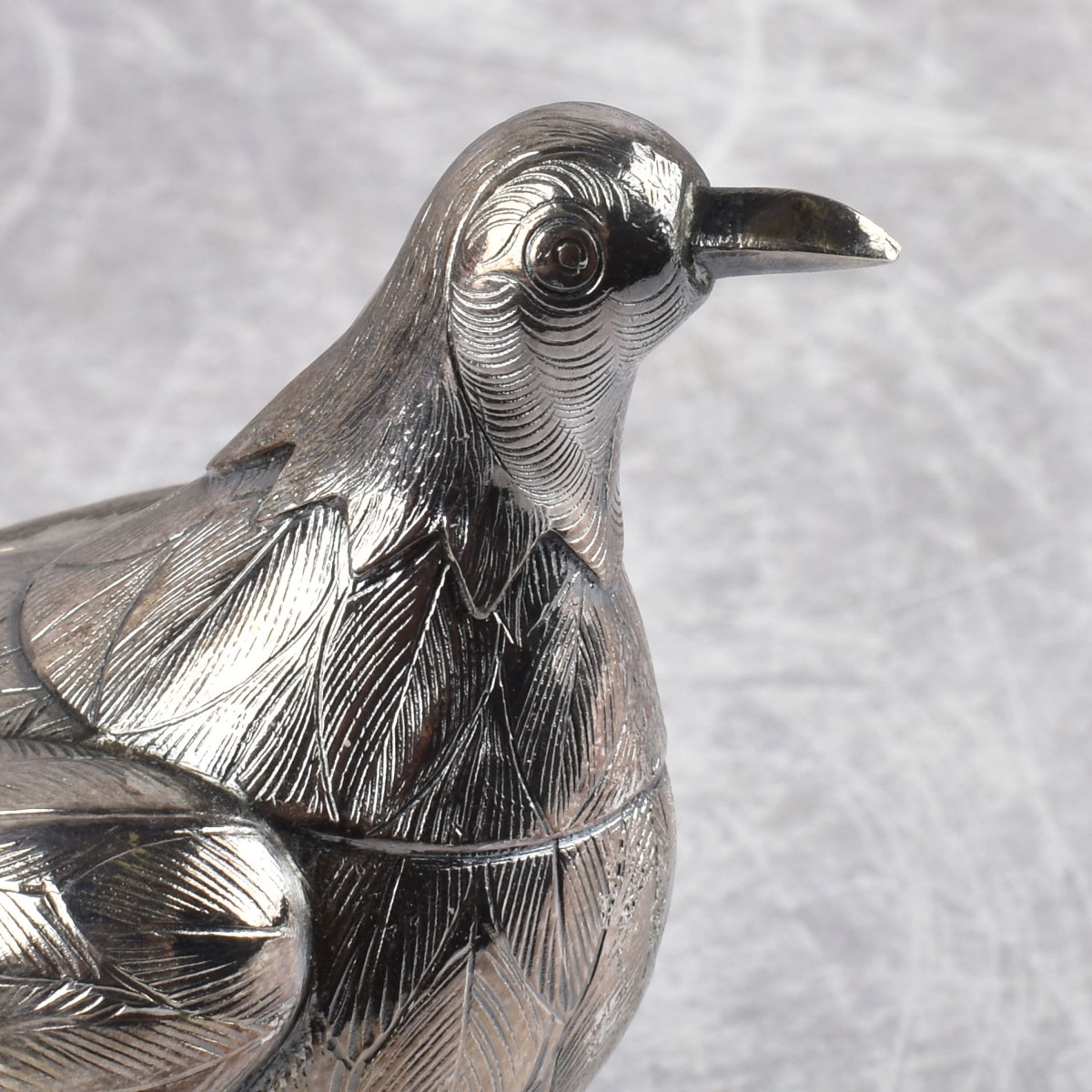 Vintage Pair of Sterling Silver Pheasants
