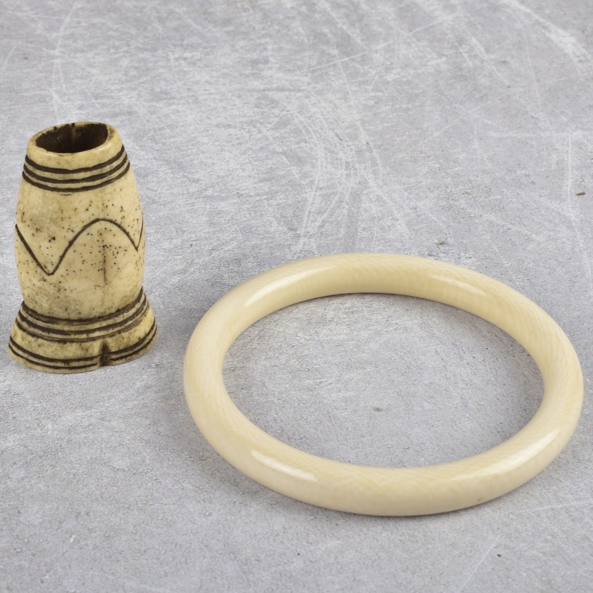 Pieces of Various Antique Carved Items