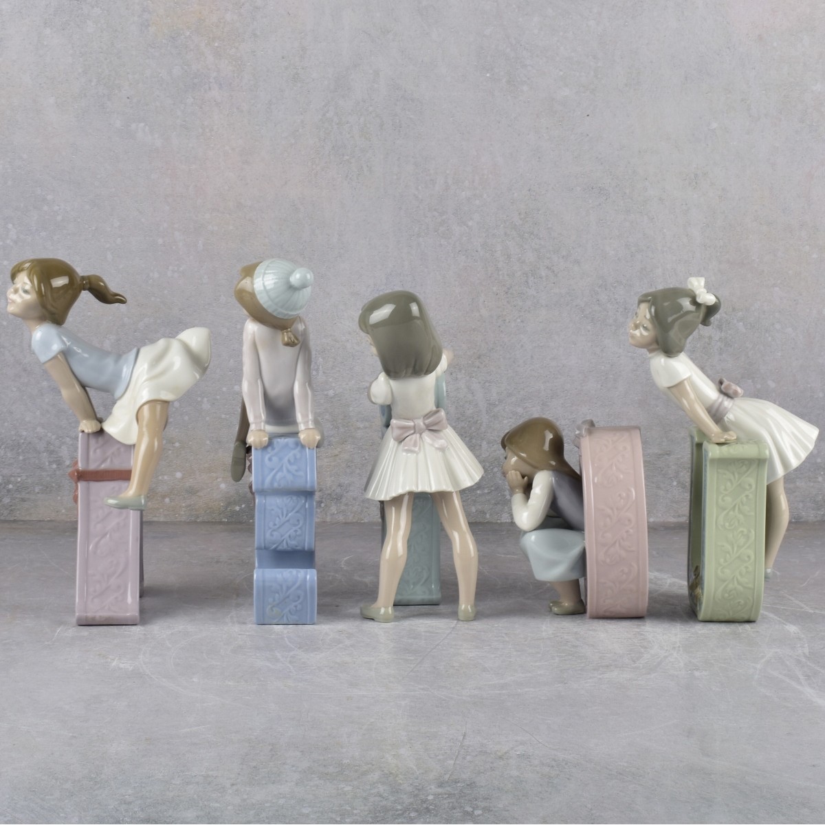 Lladro Spain Porcelain VOWELS