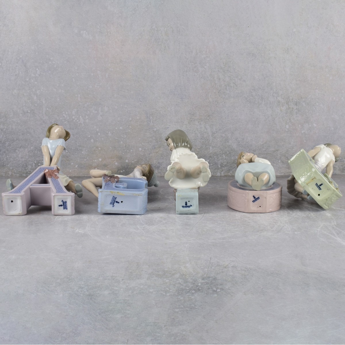 Lladro Spain Porcelain VOWELS