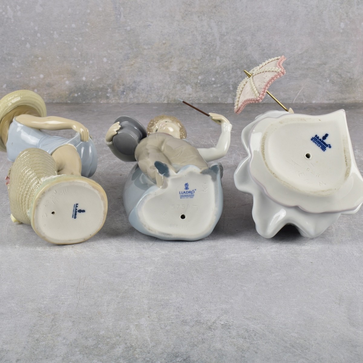 Lladro Spain Gloss Porcelain Figurines