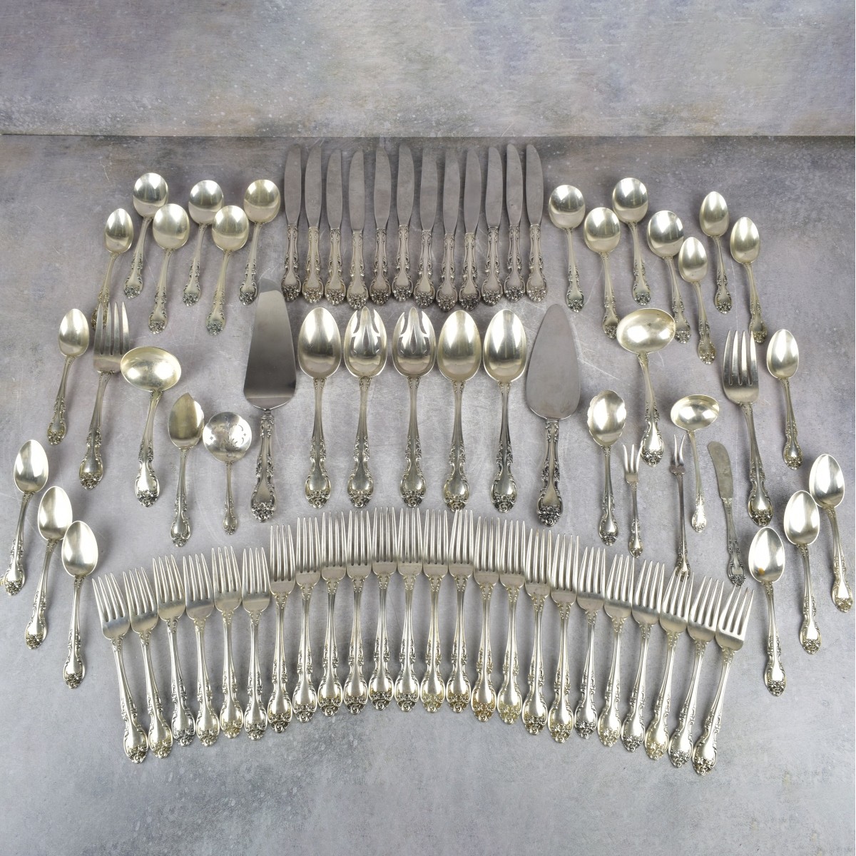 Gorham "Melrose" Sterling Silver Flatware