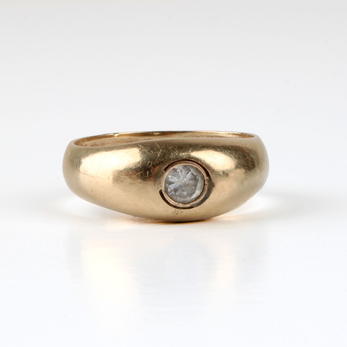 Diamond and 14K Ring