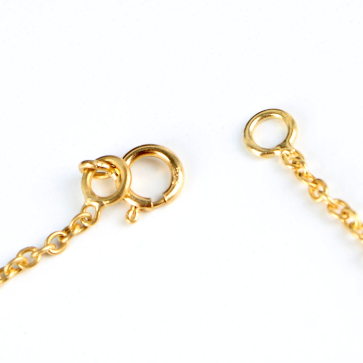 Sapphire, Diamond and Vermeil Necklace