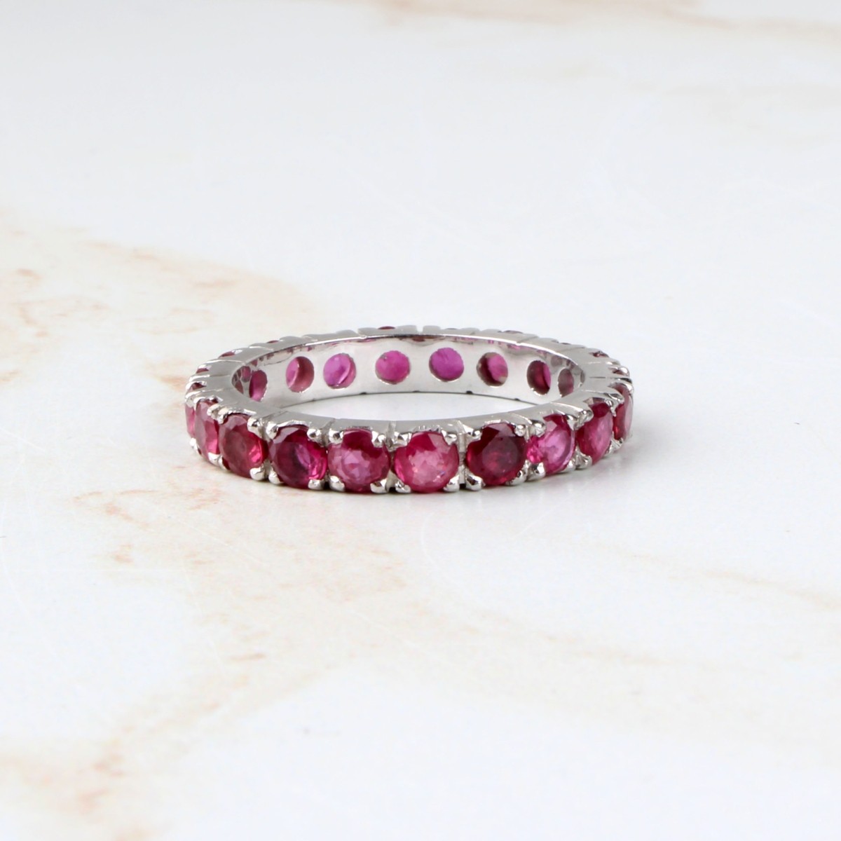 Ruby and 14K Band