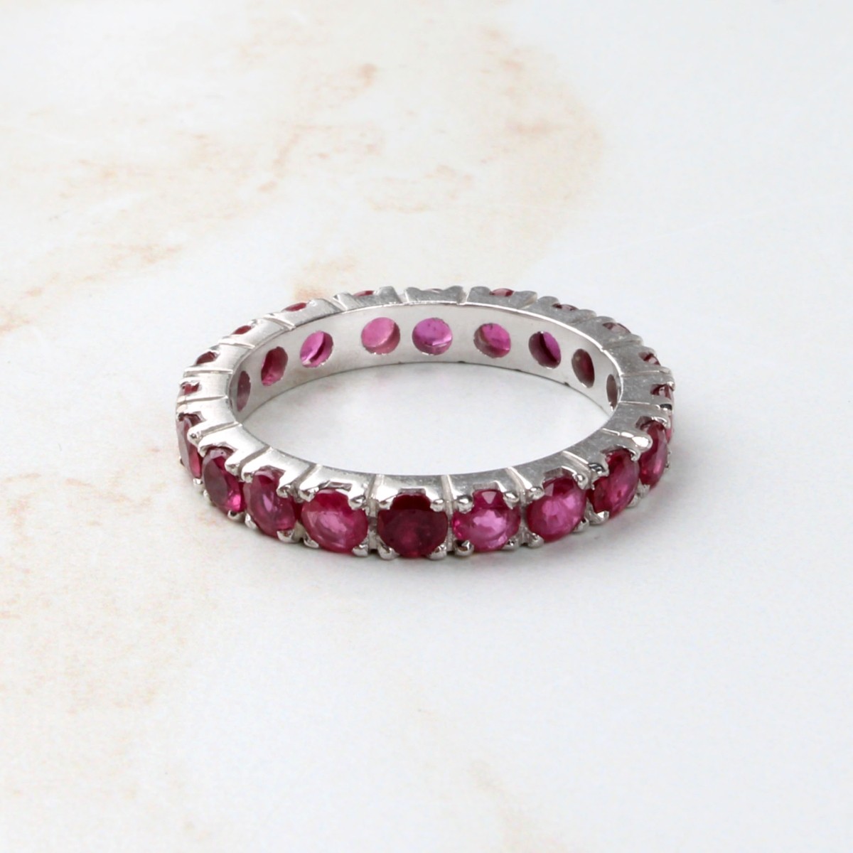 Ruby and 14K Band