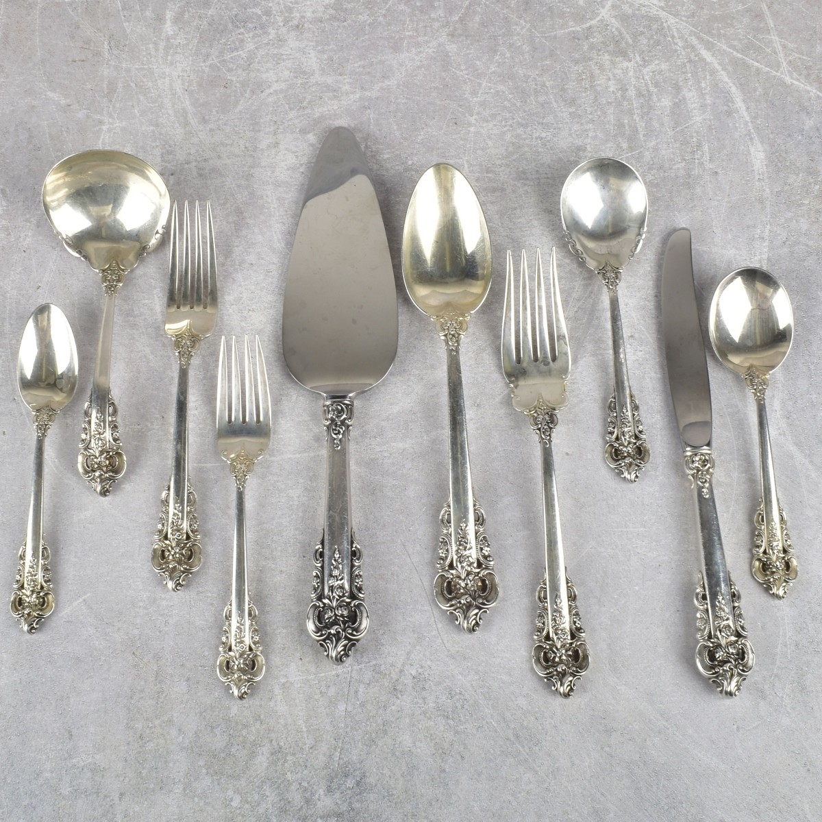 Wallace "Grand Baroque" Sterling Silver Flatware
