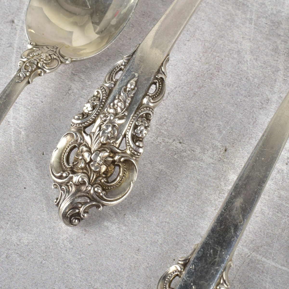 Wallace "Grand Baroque" Sterling Silver Flatware