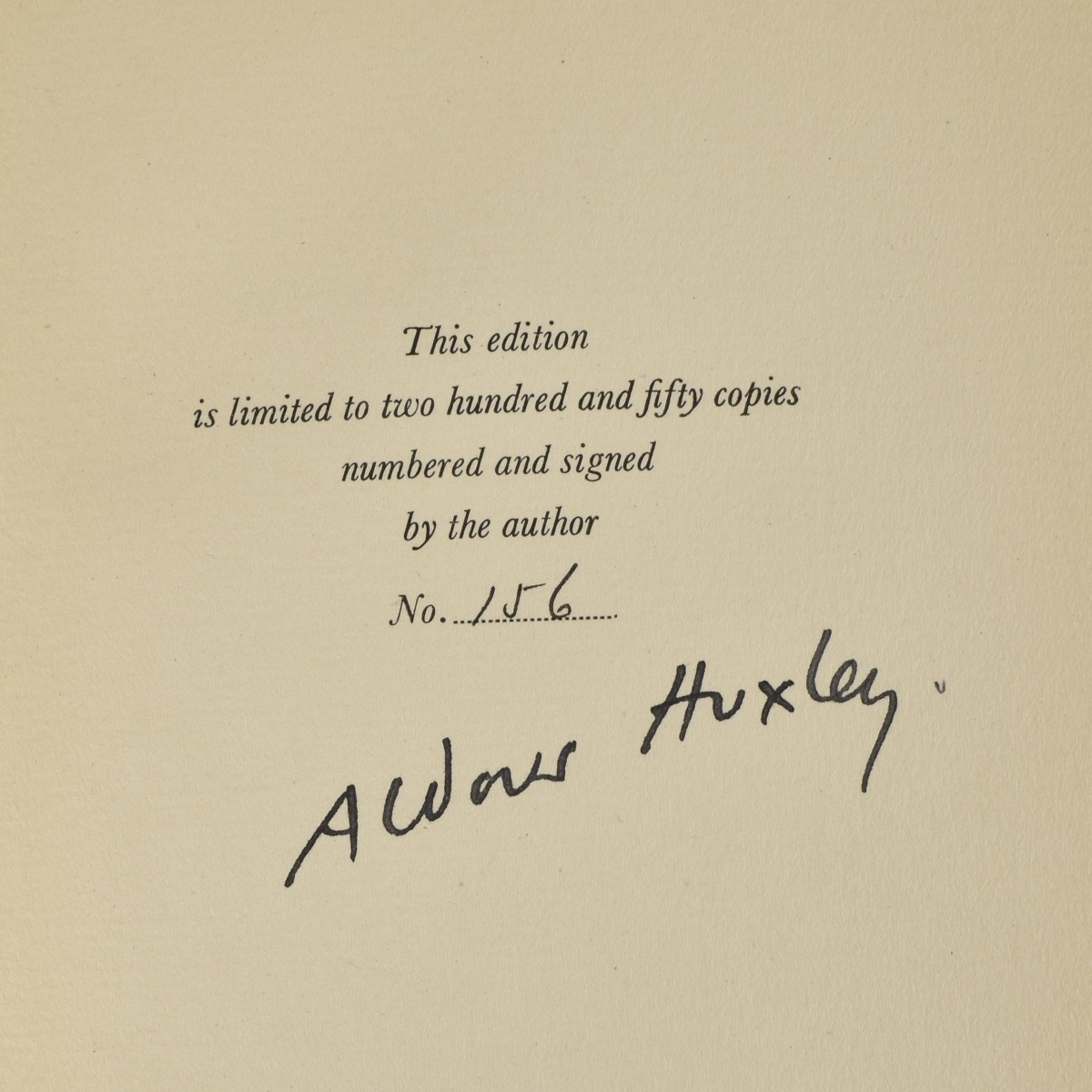 Aldous Huxley " Brave New World"