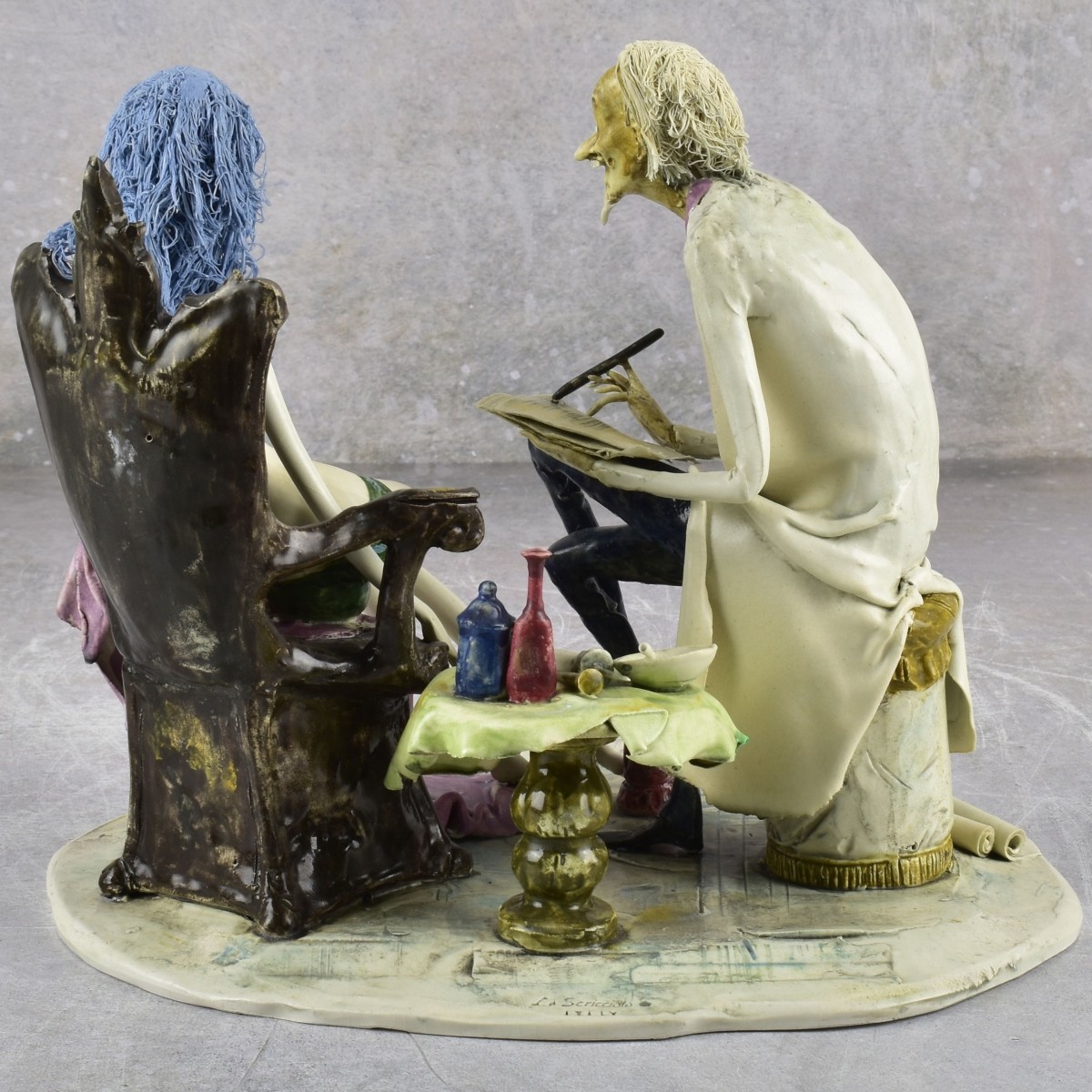 Lo Scricciolo Italy Ceramic Sculpture