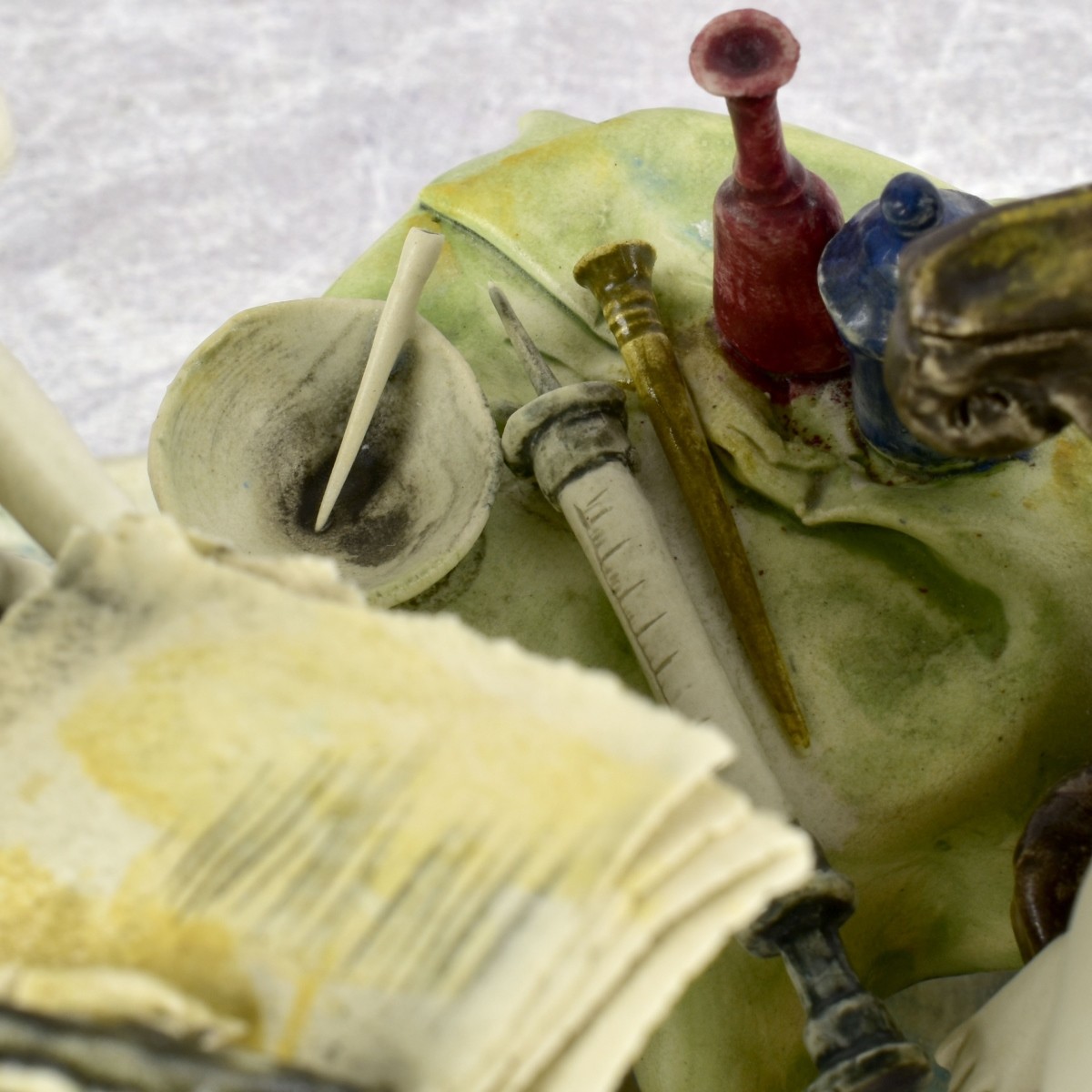 Lo Scricciolo Italy Ceramic Sculpture