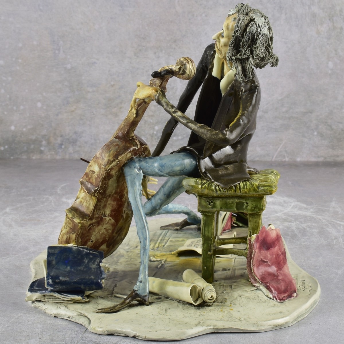 Lo Scricciolo Italy Ceramic Sculpture