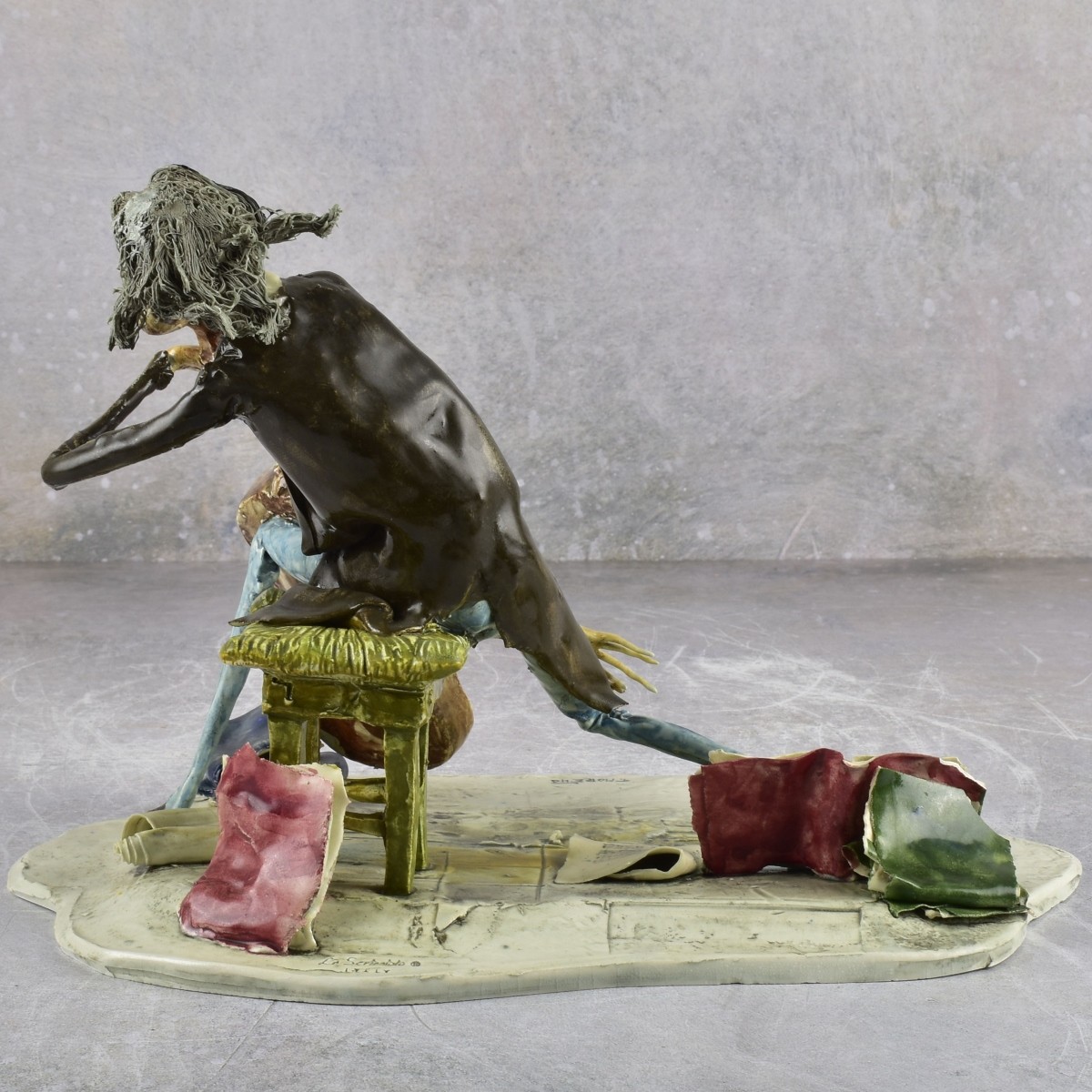 Lo Scricciolo Italy Ceramic Sculpture