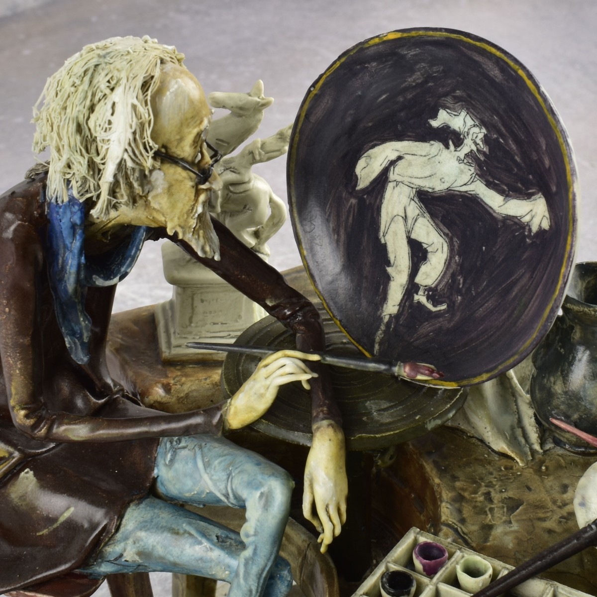 Lo Scricciolo Italy Ceramic Sculpture