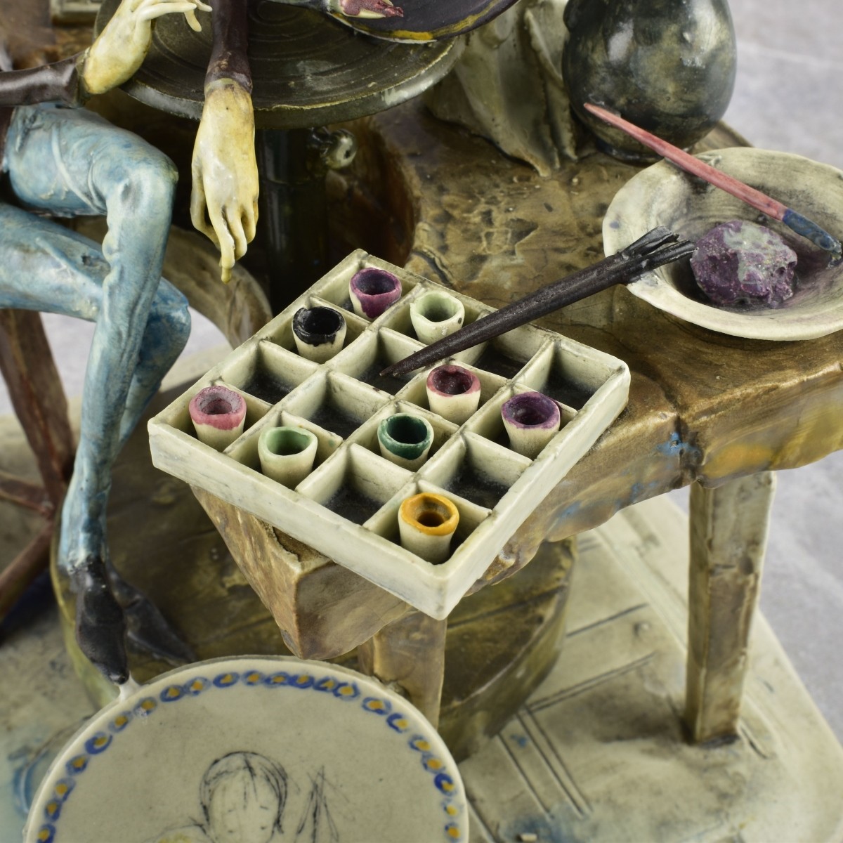 Lo Scricciolo Italy Ceramic Sculpture