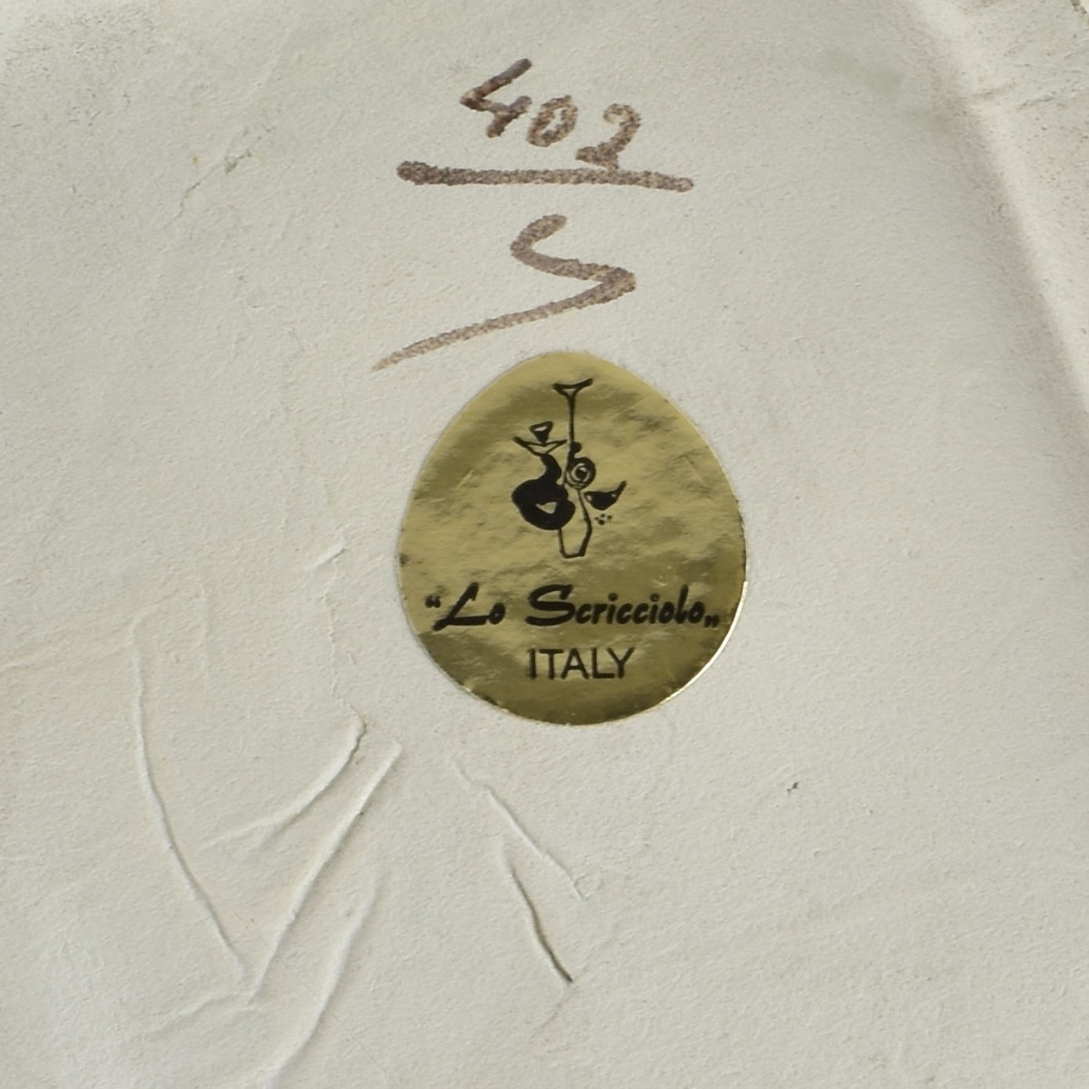 Lo Scricciolo Italy Ceramic Sculpture