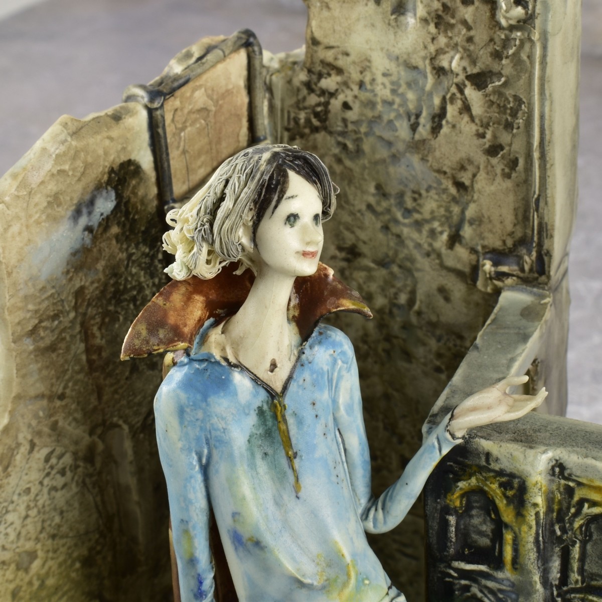 Lo Scricciolo Italy Ceramic Sculpture