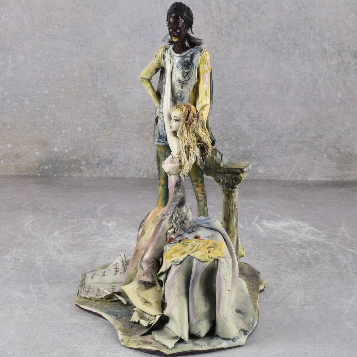 Lo Scricciolo Italy Ceramic Sculpture