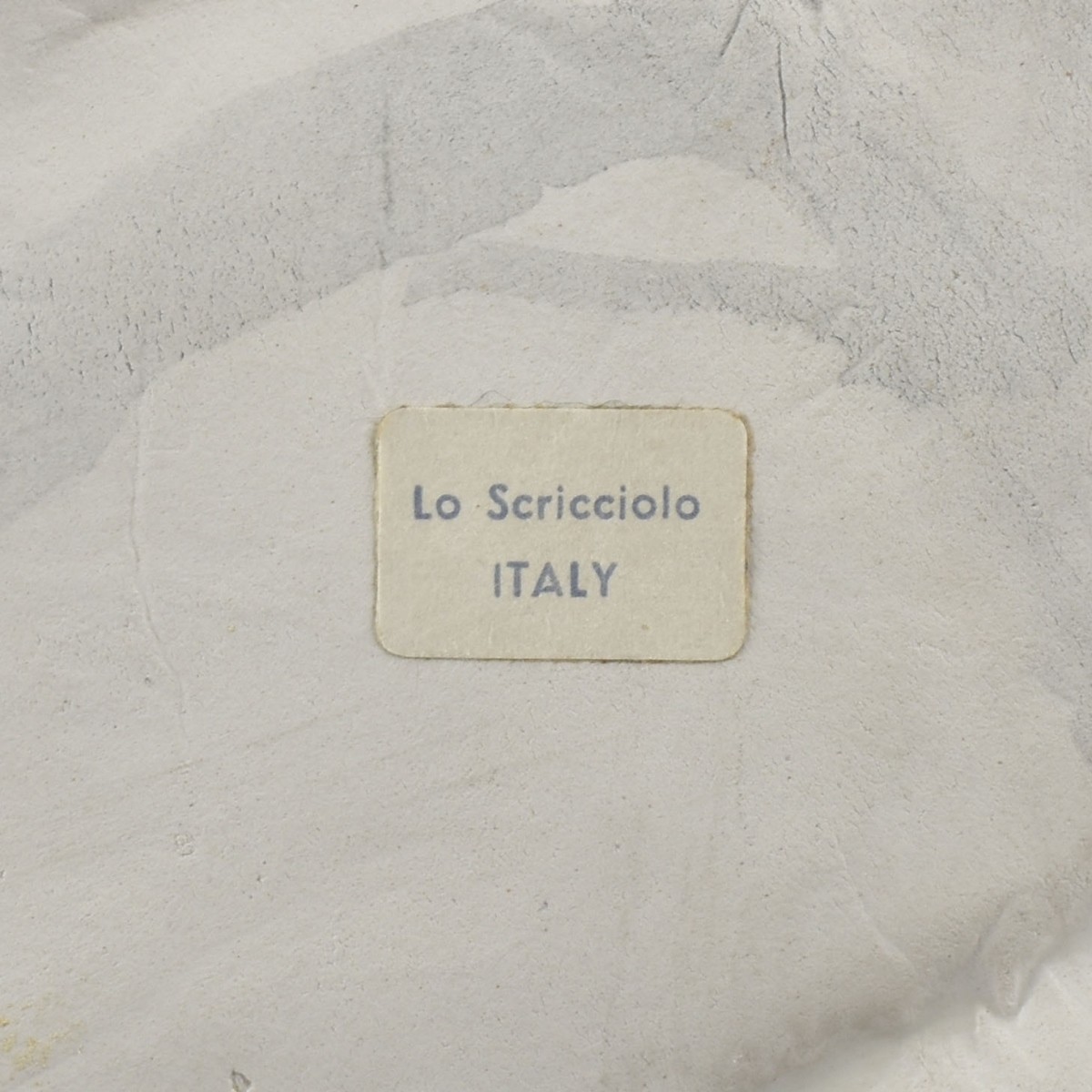 Lo Scricciolo Italy Ceramic Sculpture