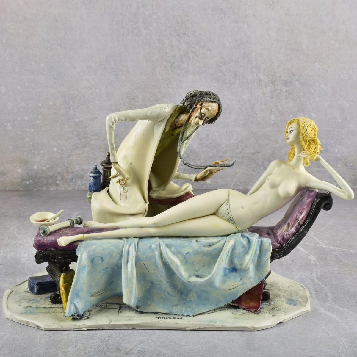 Lo Scricciolo Italy Ceramic Sculpture