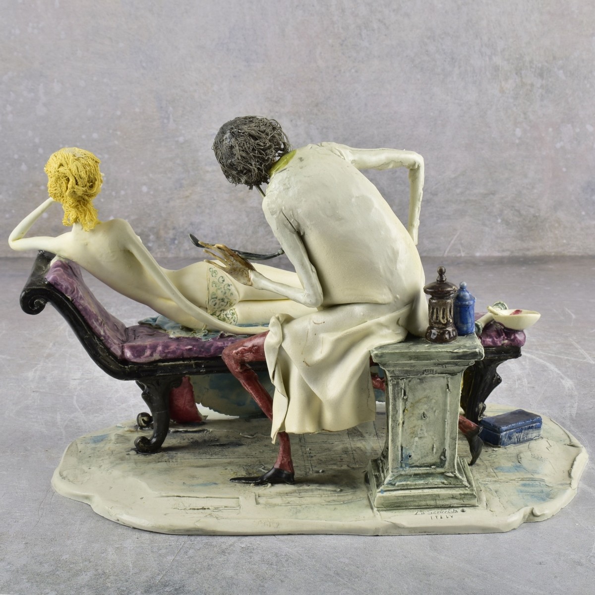 Lo Scricciolo Italy Ceramic Sculpture