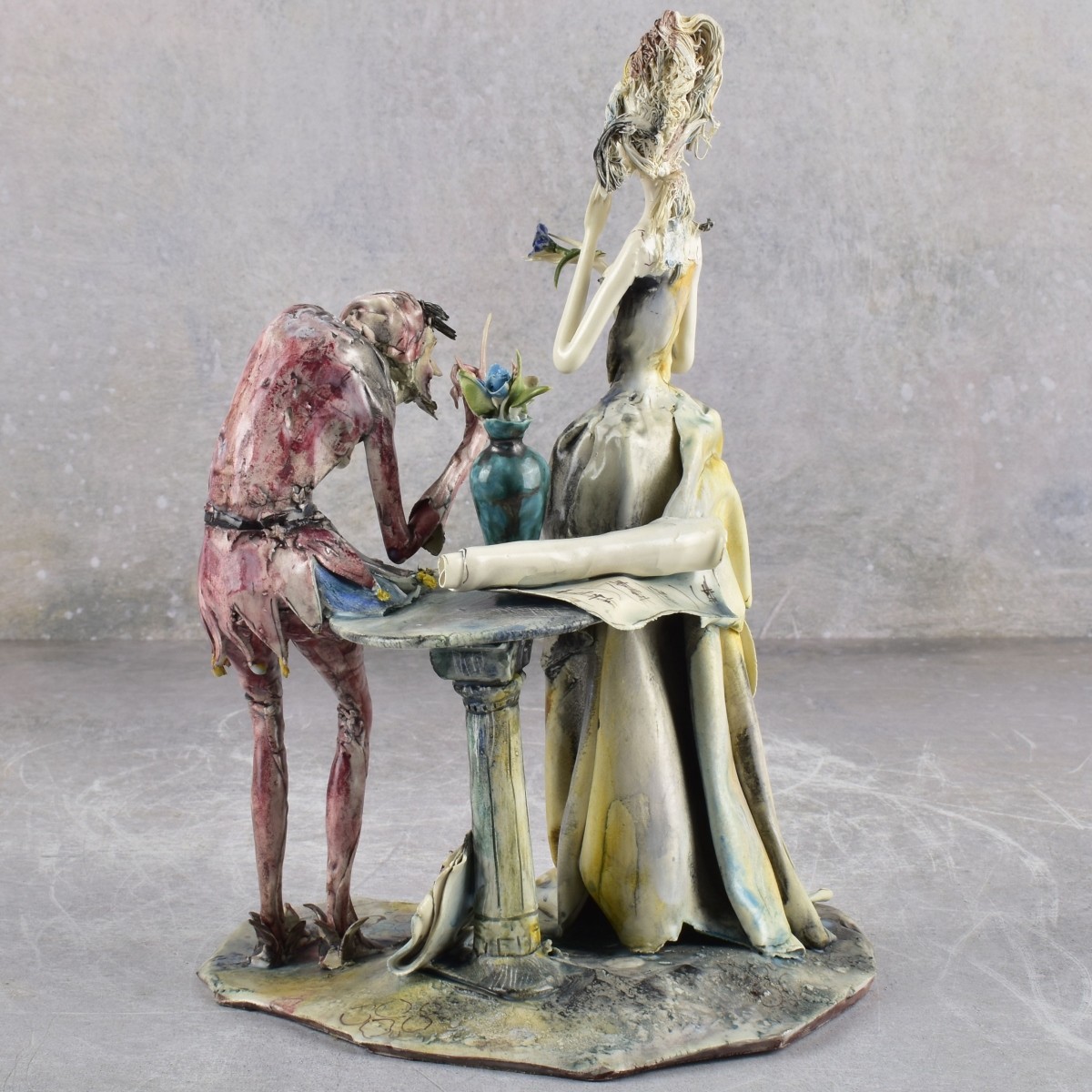 Lo Scricciolo Italy Ceramic Sculpture