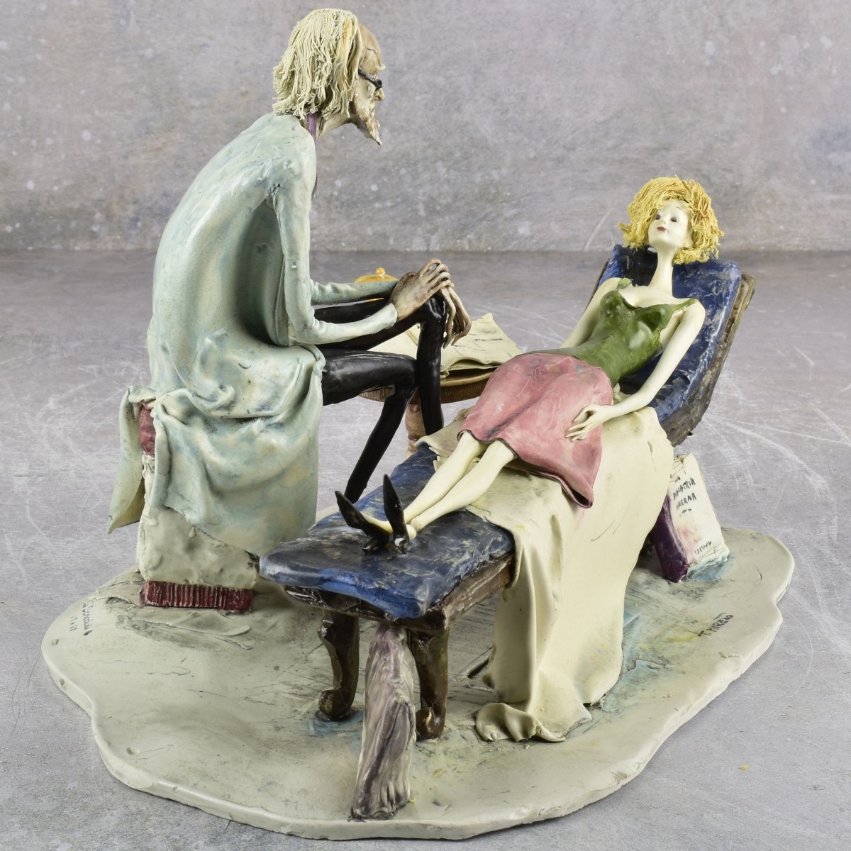 Lo Scricciolo Italy Ceramic Sculpture
