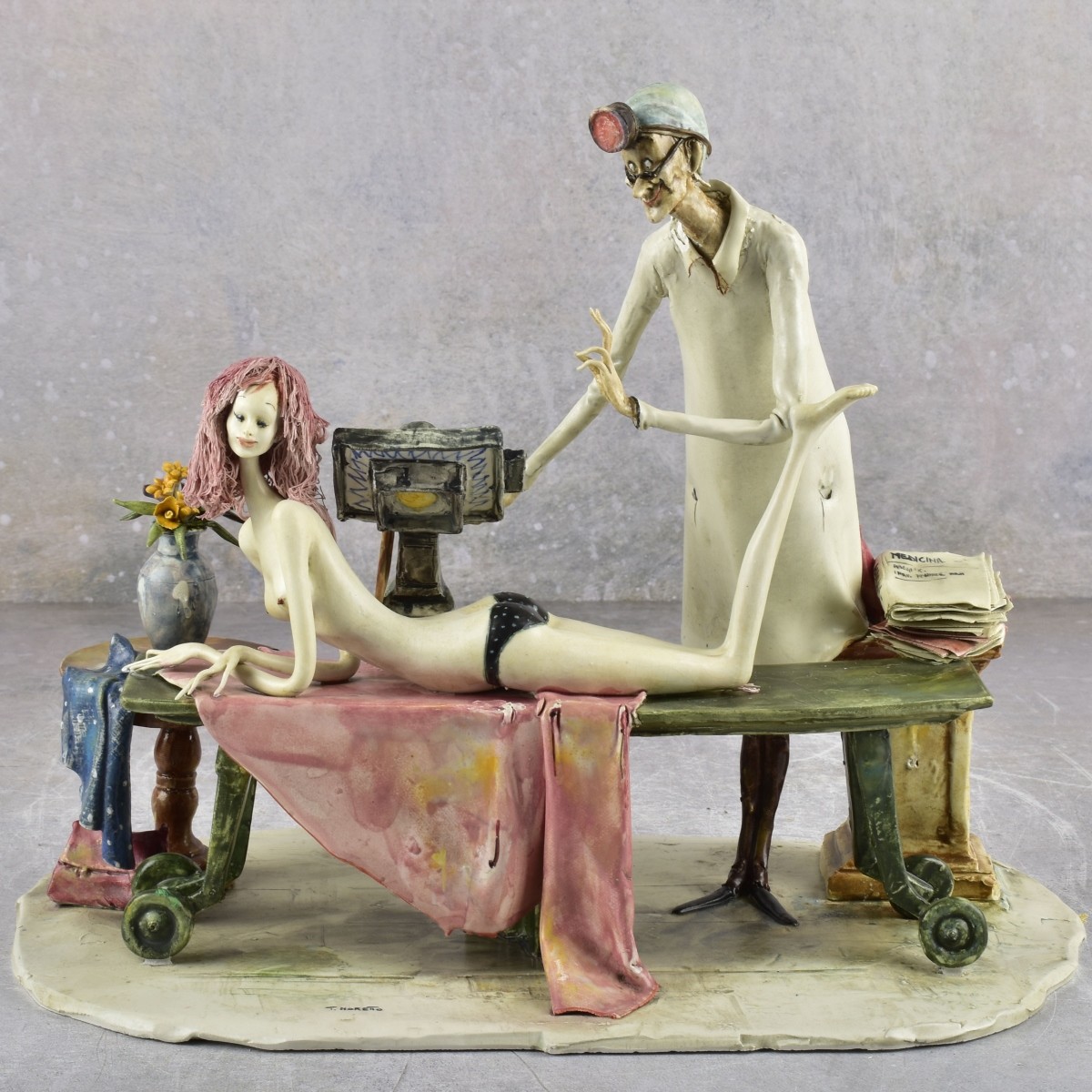 Lo Scricciolo Italy Ceramic Sculpture