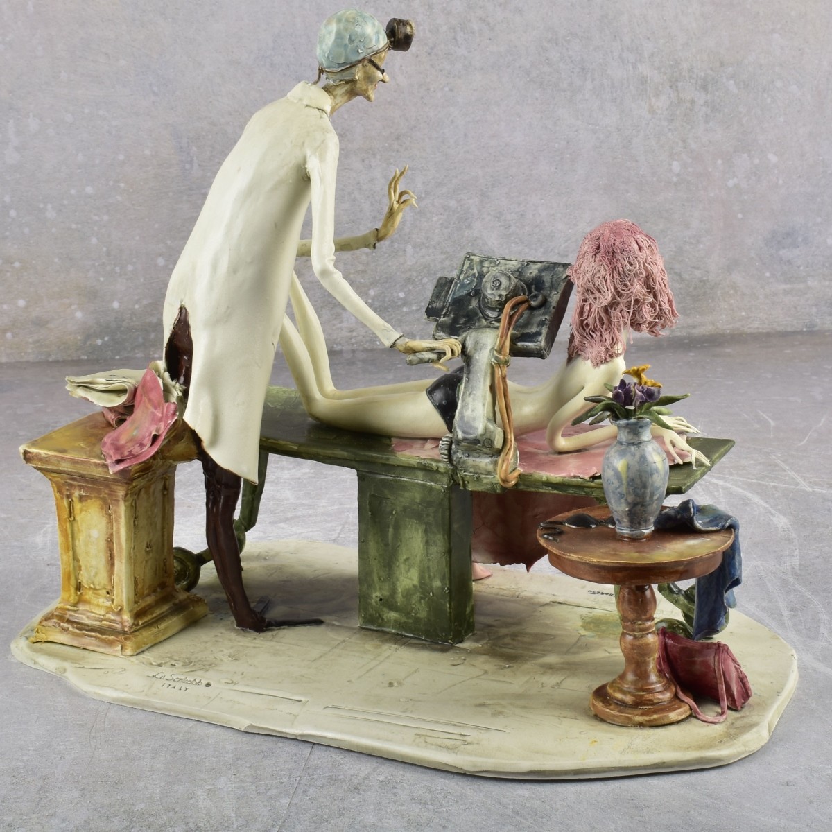 Lo Scricciolo Italy Ceramic Sculpture