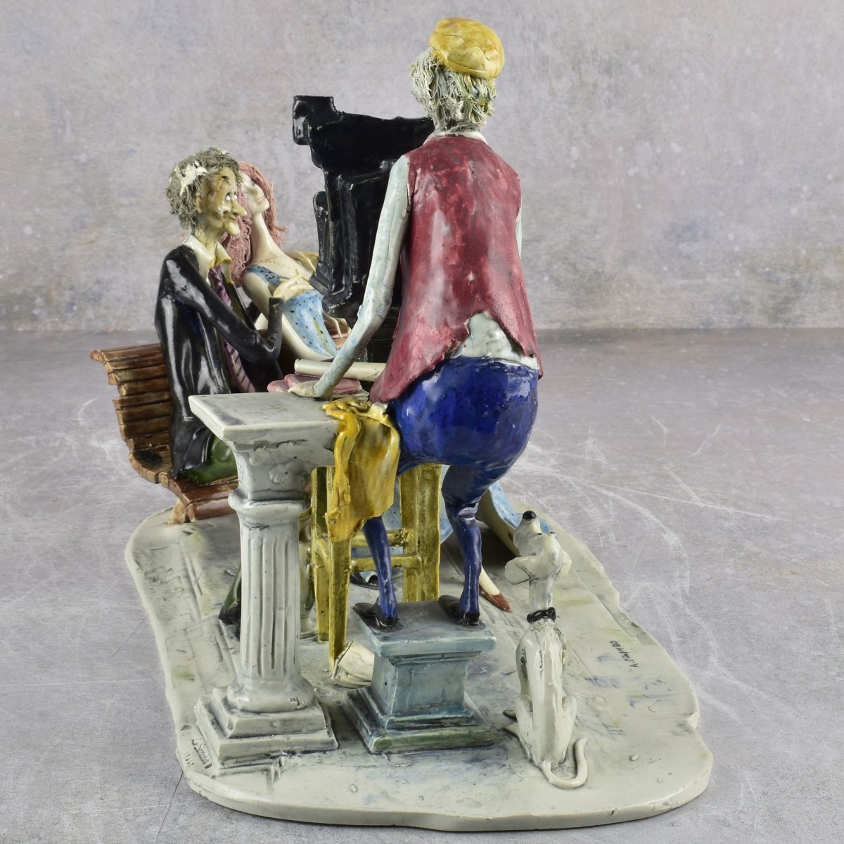 Lo Scricciolo Italy Ceramic Sculpture