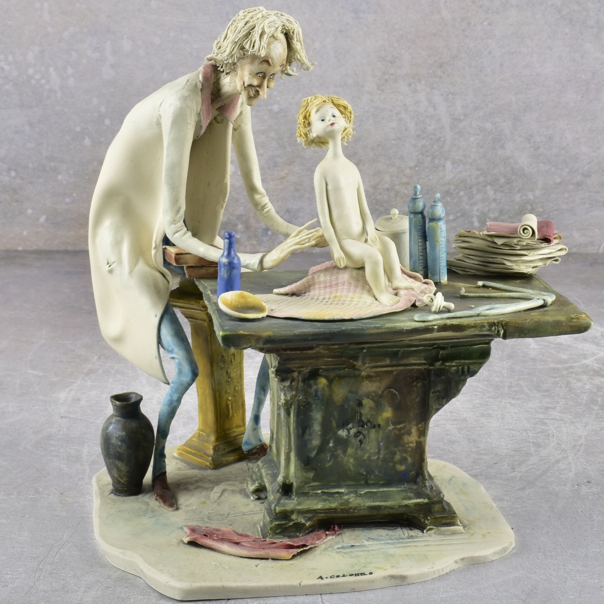 Lo Scricciolo Italy Ceramic Sculpture