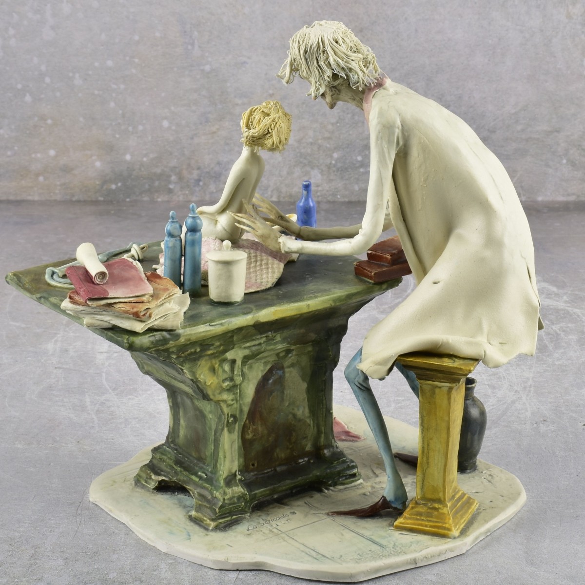 Lo Scricciolo Italy Ceramic Sculpture