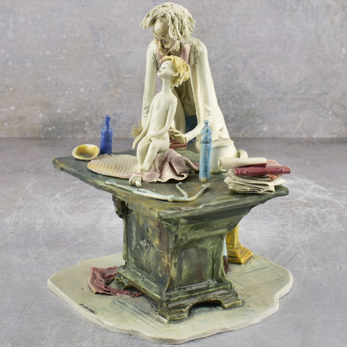 Lo Scricciolo Italy Ceramic Sculpture