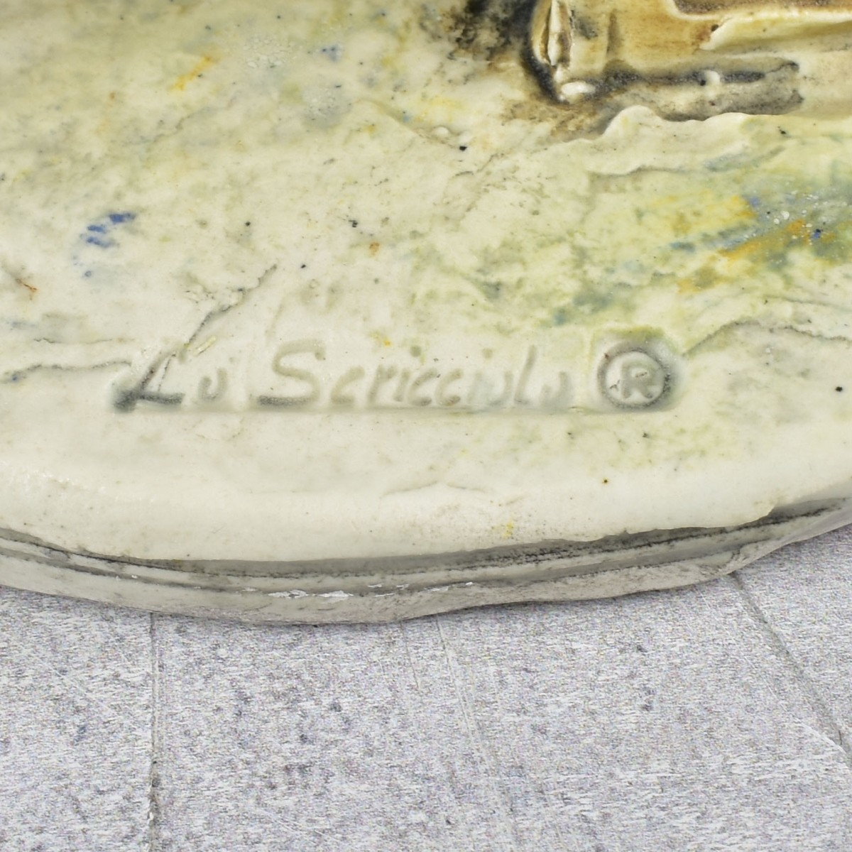 Lo Scricciolo Italy Ceramic Sculpture