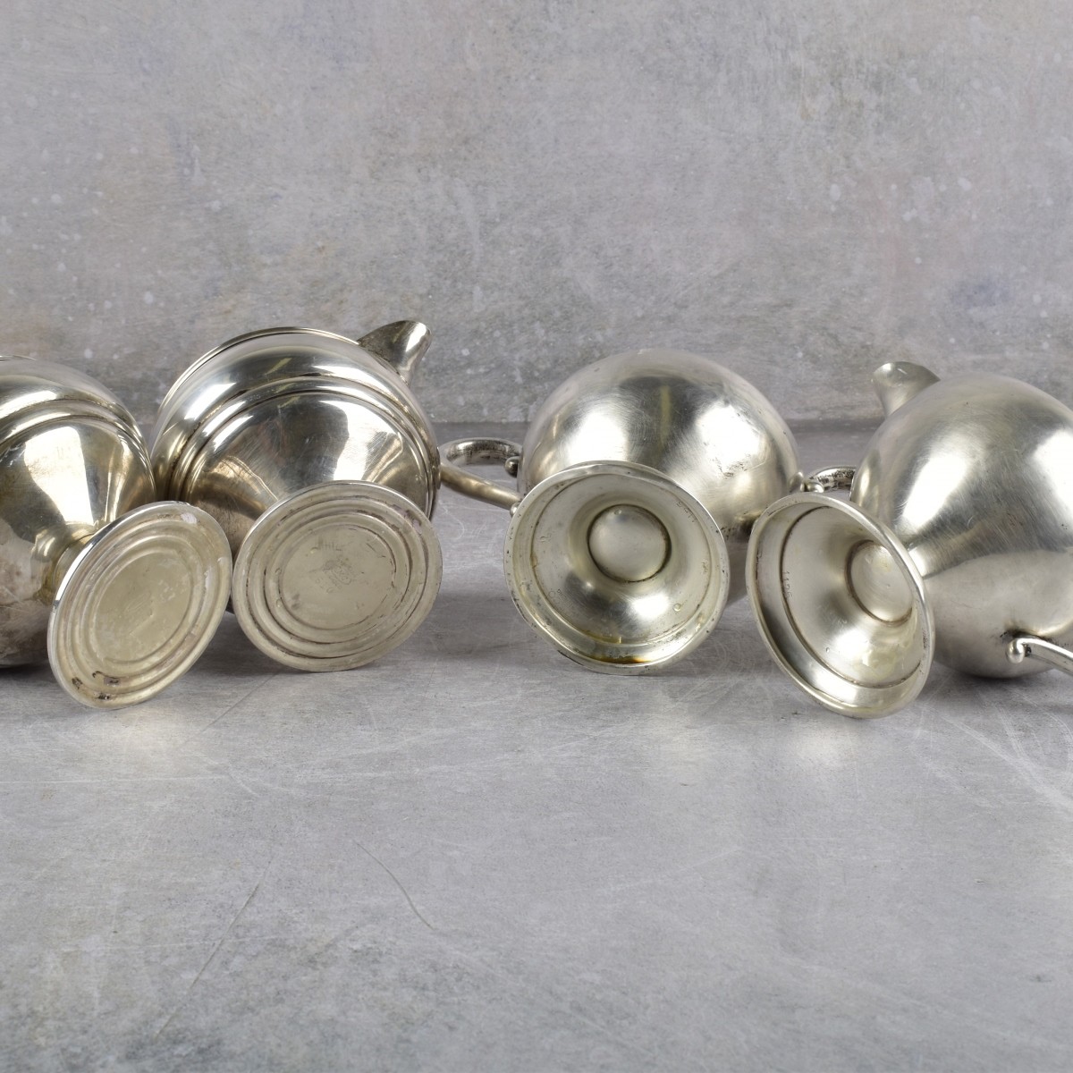Vintage Sterling Silver Sugars & Creamers