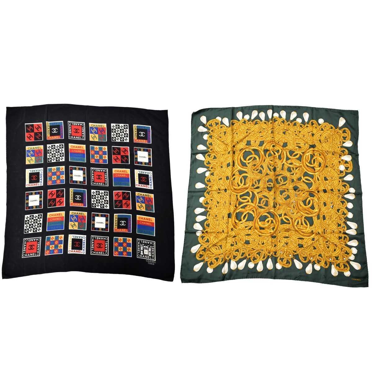Chanel Silk Scarves