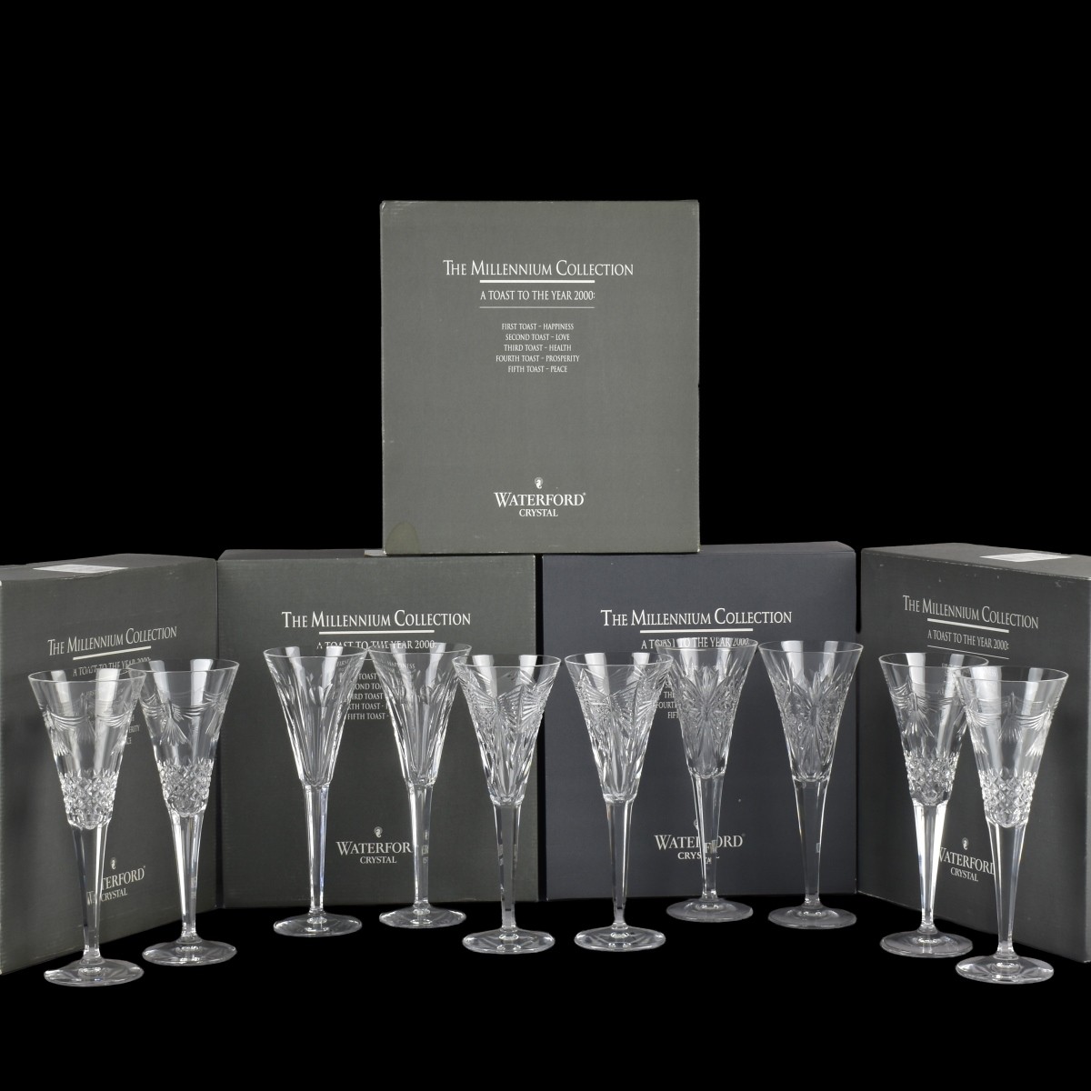 Waterford The Millenium Collection Flutes
