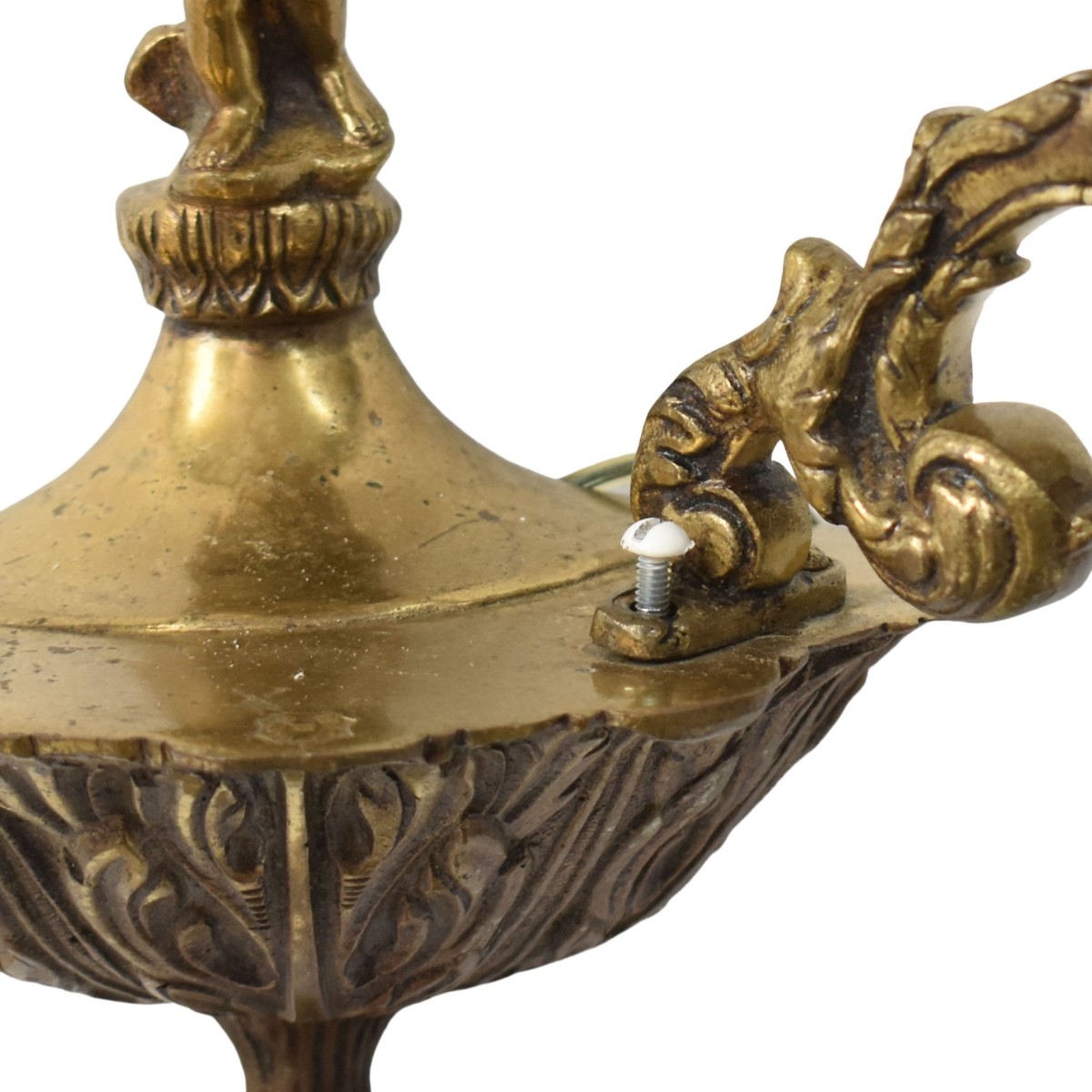 Gilt Brass Wall Sconces
