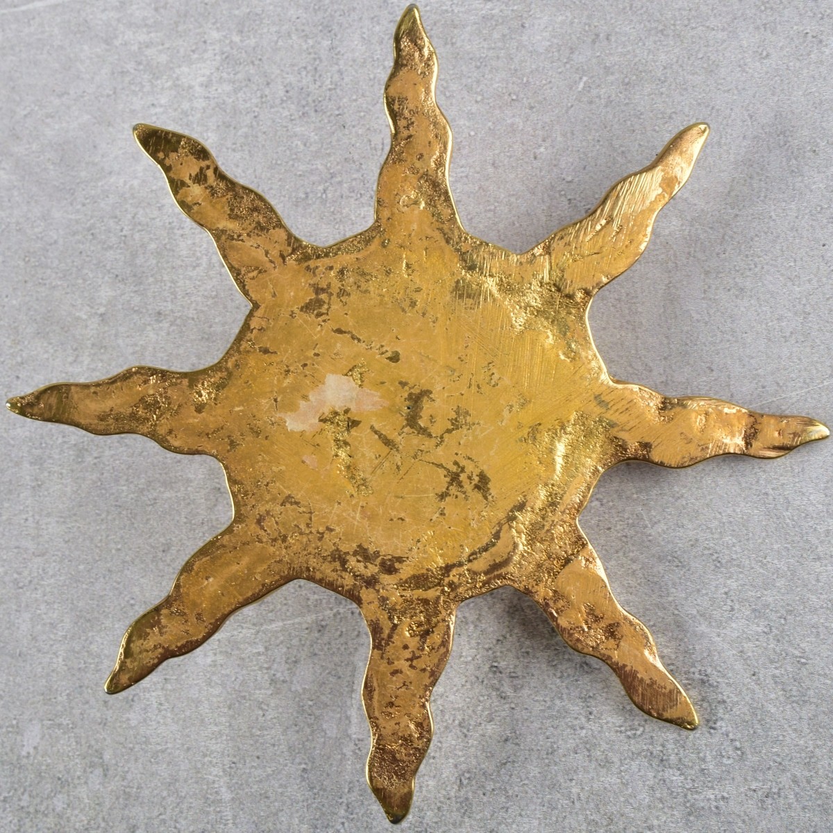 Gilt Bronze Sun Face