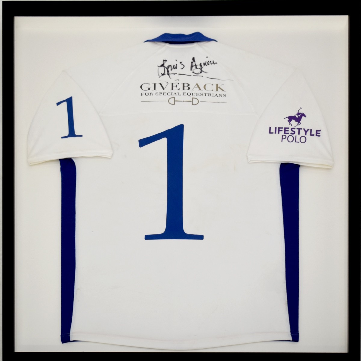 Louis Aguiera Framed Polo Shirt