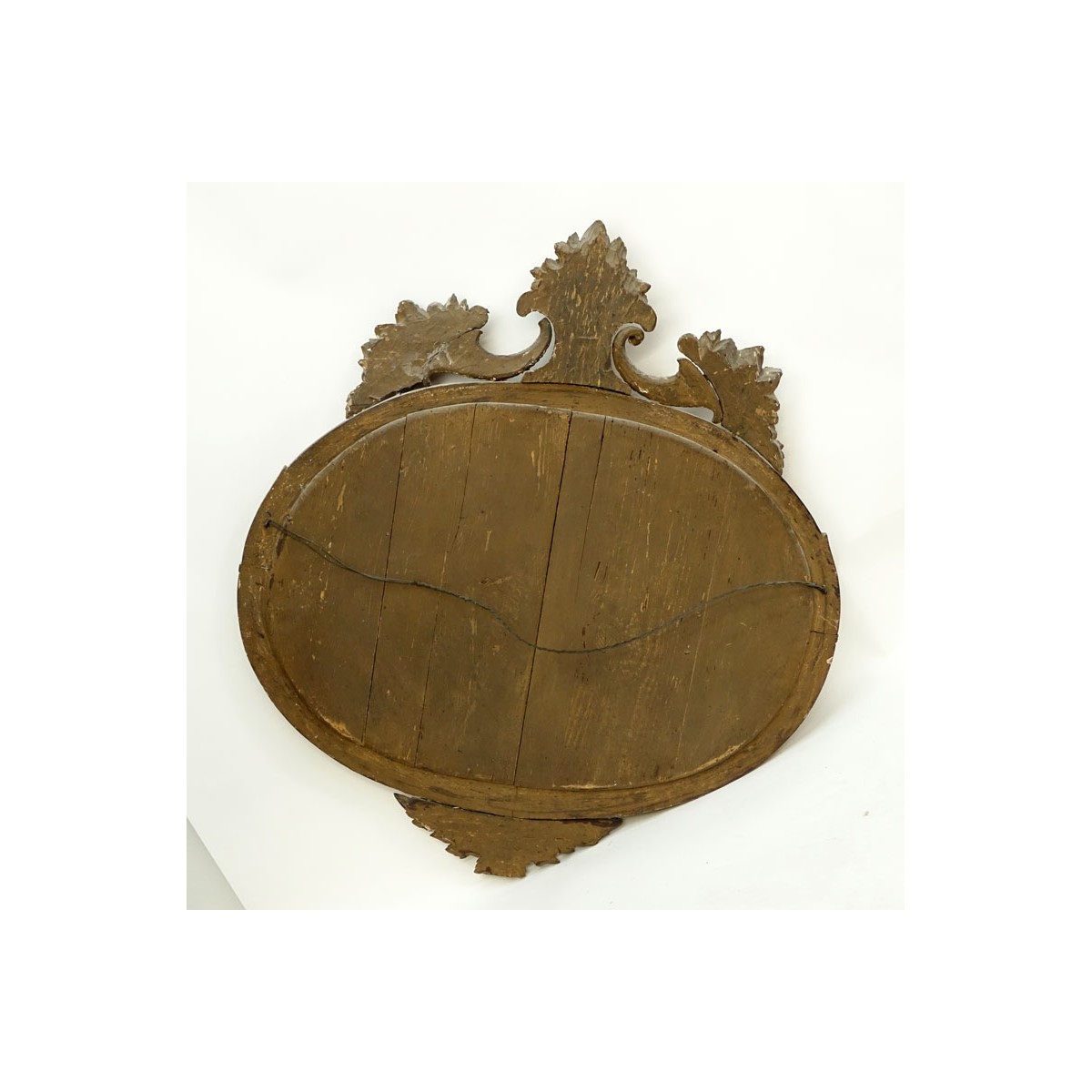 19th C French Louis XVI Style Carved Mirror