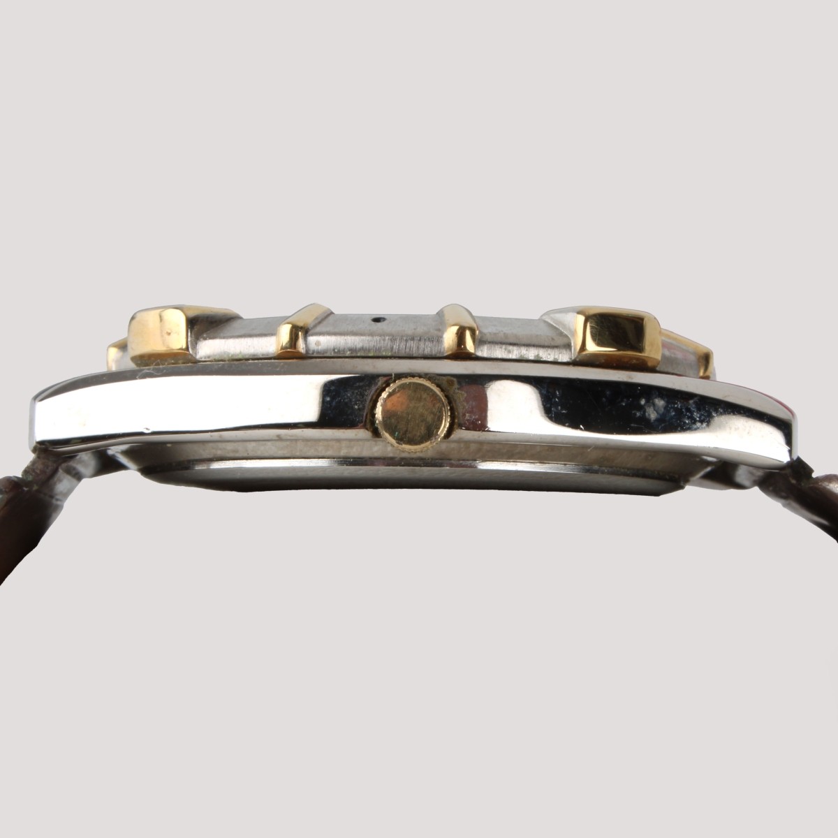 Zuni Hardstone and Silver Watch Bracelet