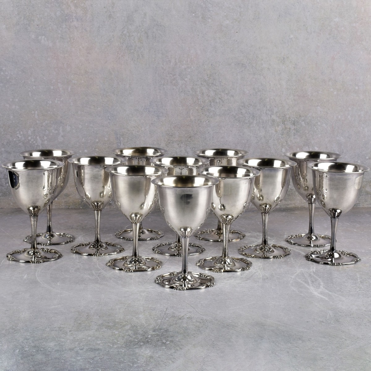 Camusso Peru 925 Sterling Silver Goblets