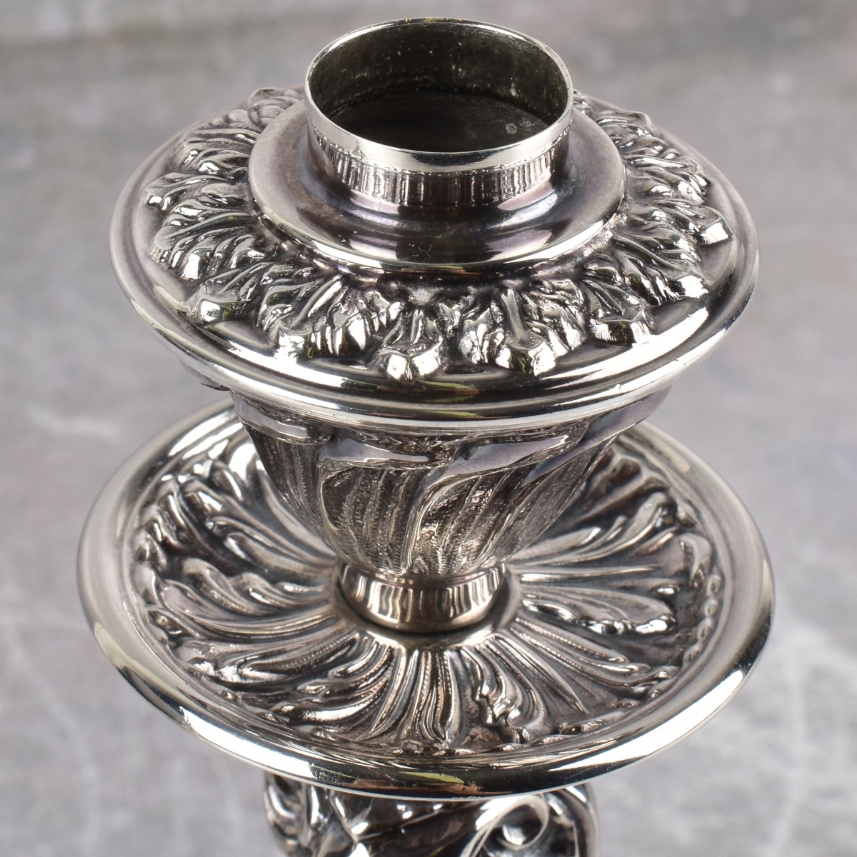 Camusso Peru 925 Sterling Silver Candlesticks