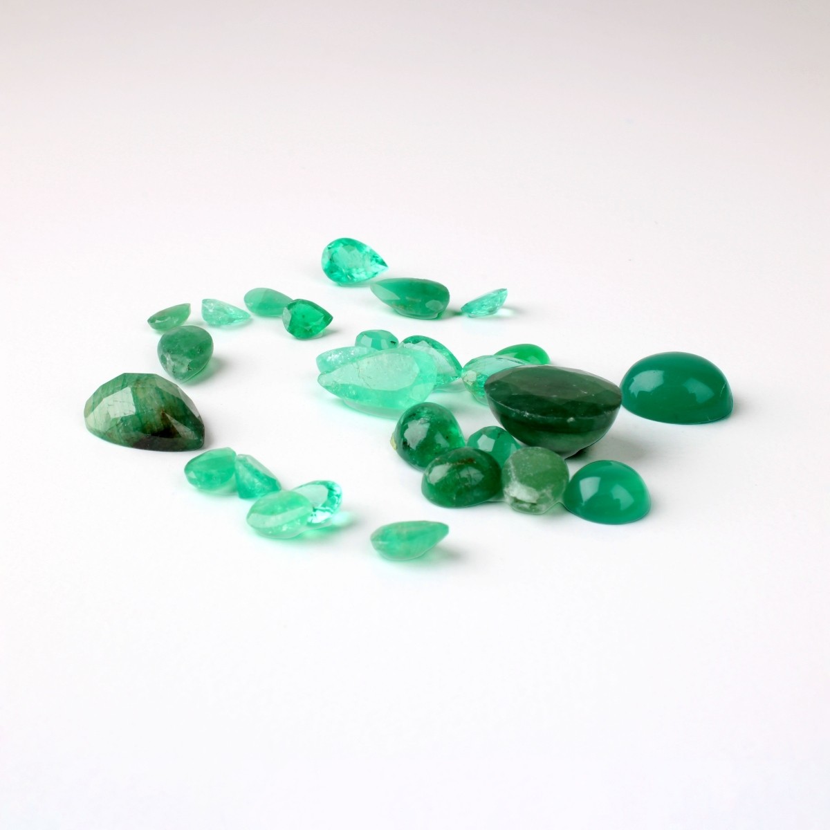 43.7CT TW Colombian Emeralds