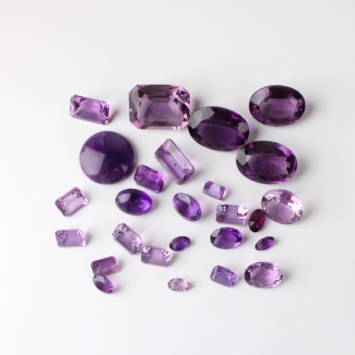 140.7CT TW Amethysts