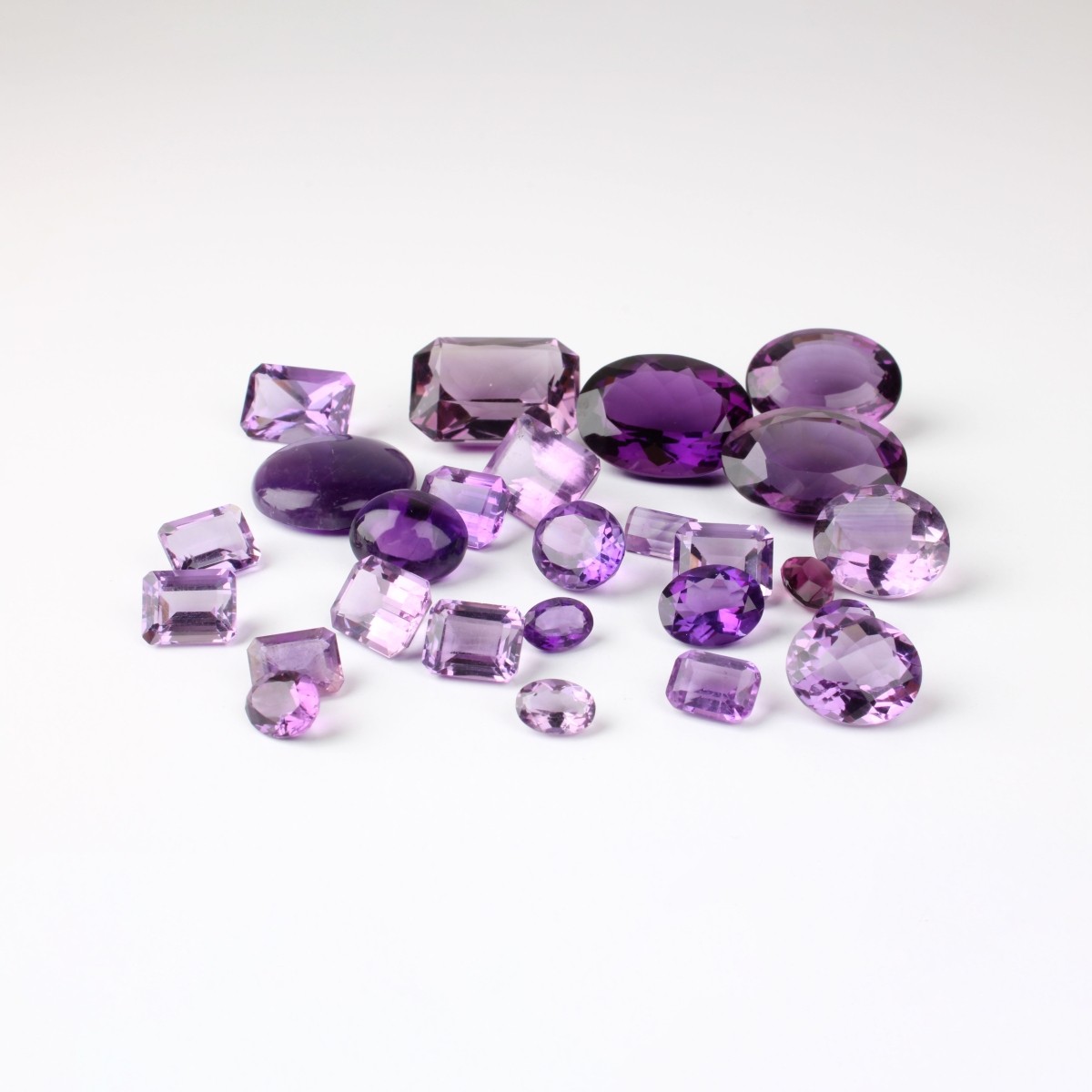 140.7CT TW Amethysts