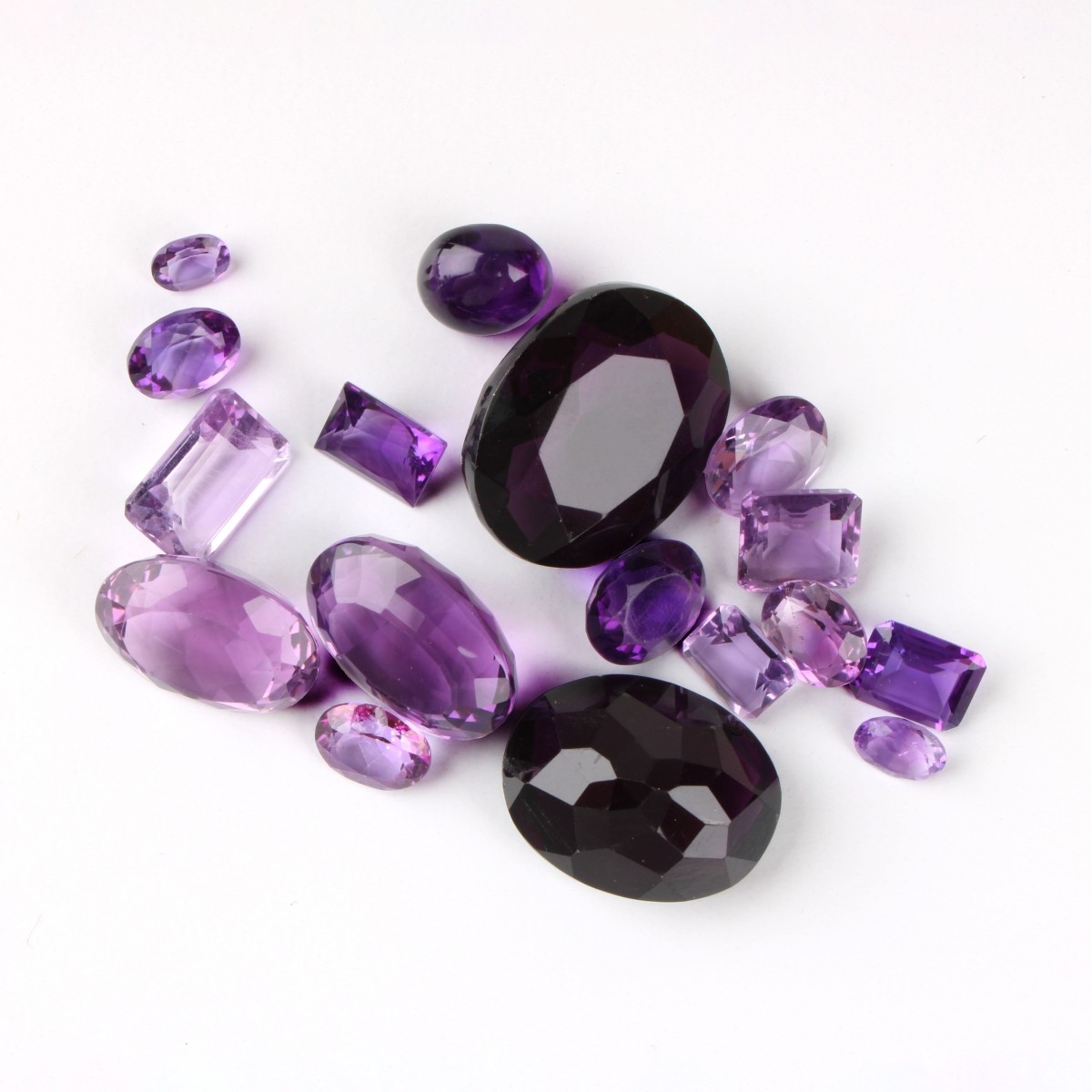 154.9CT TW Amethysts