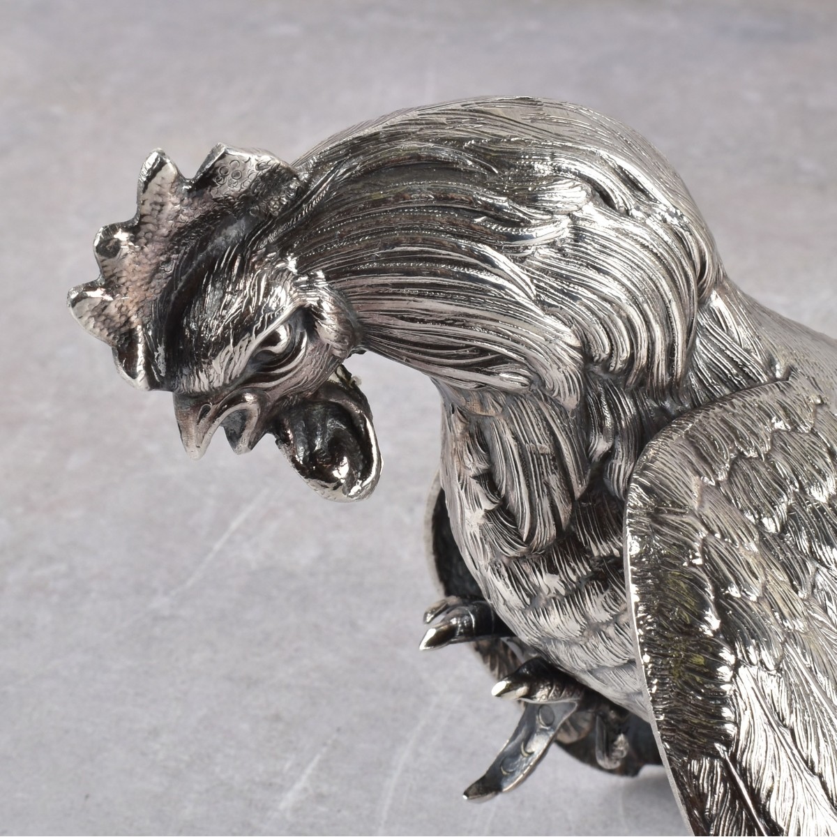 Camusso Peru 925 Sterling Silver Roosters