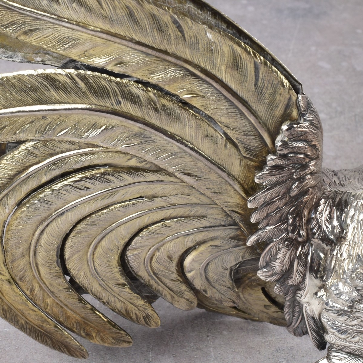 Camusso Peru 925 Sterling Silver Roosters